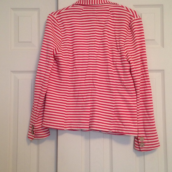 Anthropologie Olive & Oak Striped Women's Blazer - Picture 4 of 8